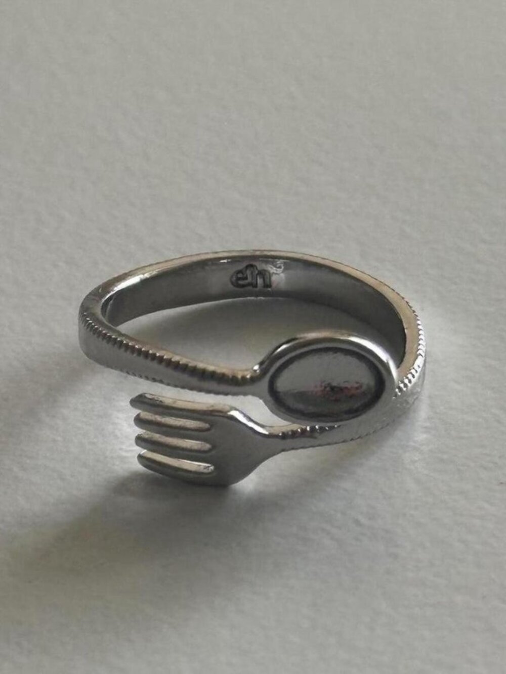 Silver Utensil Ring
